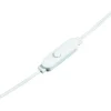 Hama EAR3005W 3.5 mm jack vezetékes fülhallgató mikrofonnal fehér thumbnail