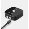 Ugreen 2RCA / 3.5mm mini jack Bluetooth 4.2 vevőegység fekete (40759) thumbnail