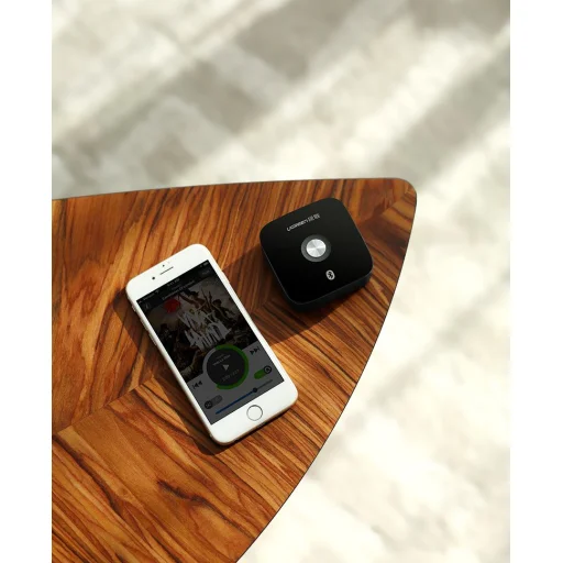 Ugreen 2RCA / 3.5mm mini jack Bluetooth 4.2 vevőegység fekete (40759) - 6