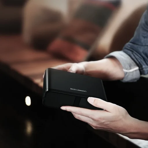 Ugreen autós szemetes tároló fekete (30399) - 4