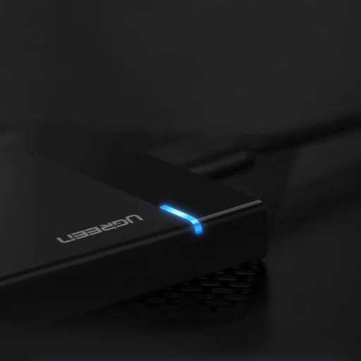 Ugreen HDD SSD 2,5'' SATA USB 3.2 Gen 1 (5 Gbps) micro USB SuperSpeed külső ház + kábel (60734) - 13