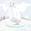 Ugreen univerzális hálózati gyorstöltő USB Type-C aljzattal 45 W PD Power Delivery fehér (60464) thumbnail