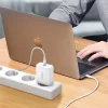 Ugreen univerzális hálózati gyorstöltő USB Type-C aljzattal 45 W PD Power Delivery fehér (60464) thumbnail
