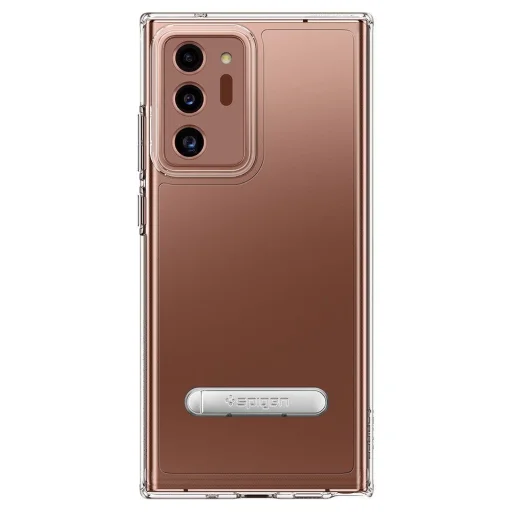 Spigen hybrid S tok Samsung Note 20 Ultra kihajtható támasszal crystal clear színben (ACS01395) - 3