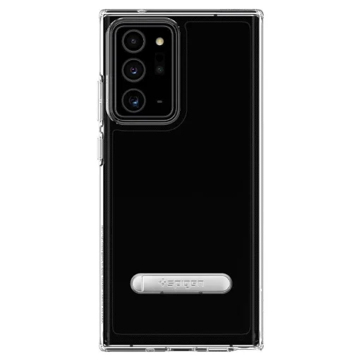 Spigen hybrid S tok Samsung Note 20 Ultra kihajtható támasszal crystal clear színben (ACS01395) - 4