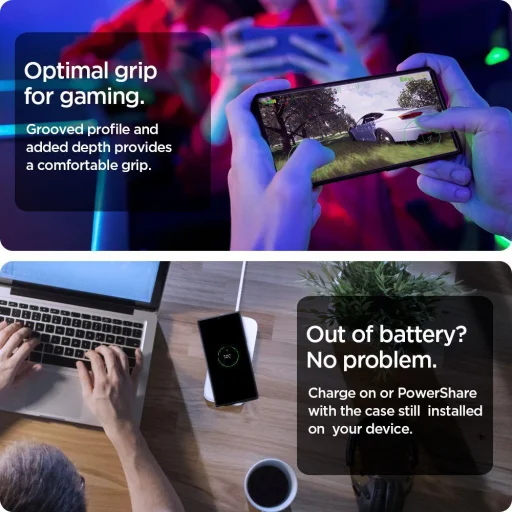 Samsung Note 20 Ultra Spigen Liquid Air tok matt fekete (ACS01392) - 15