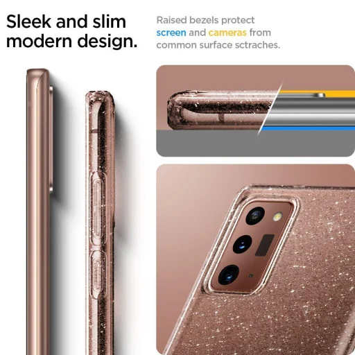 Spigen Liquid Crystal tok Samsung Note 20 Glitter Crystal - 11