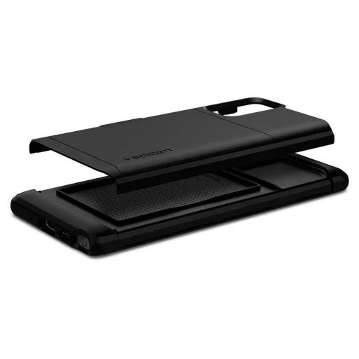 Spigen Slim Armor CS tok Samsung Note 20 fekete színben - 6