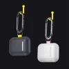 Baseus Let's go AirPods szilikon tok Airpods 1/2 + karabiner (WIAPPOD-CGY) thumbnail