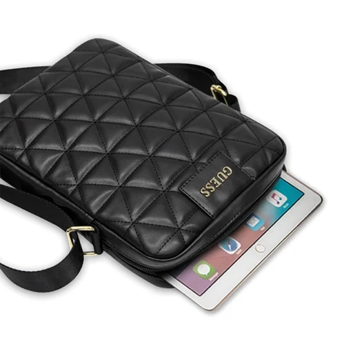 Guess Quilted 10' tablet táska fekete (GUTB10QLBK) - 2