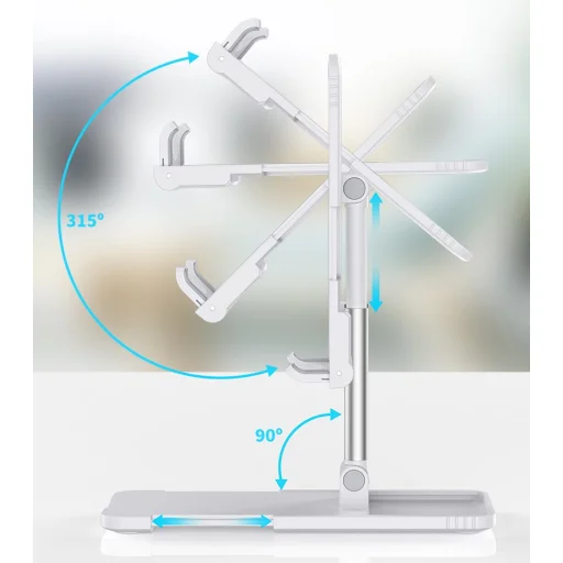 Remax Teleszkópos asztali telefontartó állvány fekete (RL-CH15) - 7