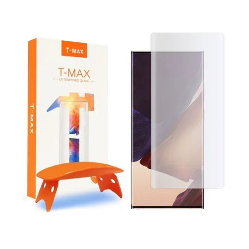 9H kijelzővédő üvegfólia UV lámpával Samsung Note 20 Ultra - 1