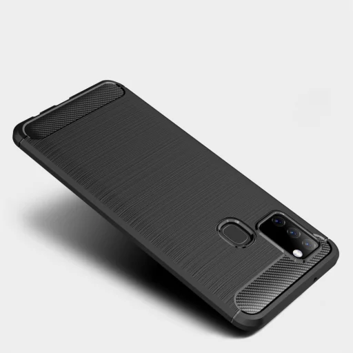 Tech-Protect carbon mintájú TPU tok Samsung M31 fekete - 4