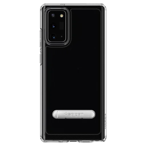 Spigen hybrid S tok Samsung Note 20 kihajtható támasszal crystal clear színben - 9