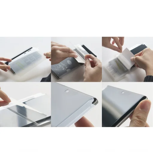 Ringke Dual Easy 2x kijelzővédő PET fólia Samsung Galaxy A21S (DWSG0012) - 12