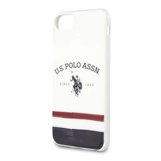 U.S. POLO ASSN. Tricolor Pattern Collection USHCI8PCSTRB tok iPhone 7/8/SE 2020 fehér - 3