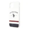 U.S. POLO ASSN. Tricolor Pattern Collection USHCN58PCSTRB tok iPhone 11 Pro fehér thumbnail