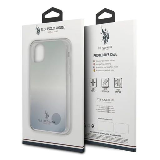 U.S. POLO ASSN. Gradient Collection USHCN58TRDGLB tok iPhone 11 Pro kék - 7