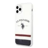 U.S. POLO ASSN. Tricolor Pattern Collection USHCN65PCSTRB tok iPhone 11 Pro MAX fehér - 2