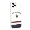 U.S. POLO ASSN. Tricolor Pattern Collection USHCN65PCSTRB tok iPhone 11 Pro MAX fehér - 5