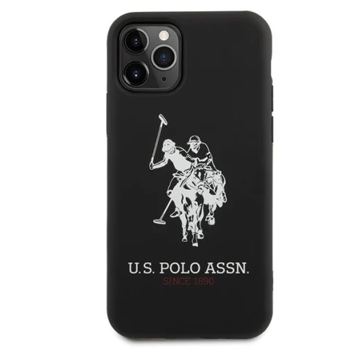 U.S. POLO ASSN. Silicone Collection USHCN65SLHRBK tok iPhone 11 Pro Max fekete - 5