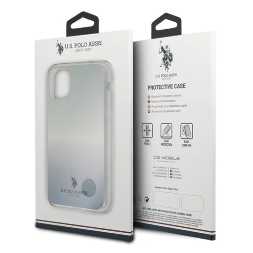 U.S. POLO ASSN. Gradient Collection USHCN65TRDGLB tok iPhone 11 Pro Max kék - 7