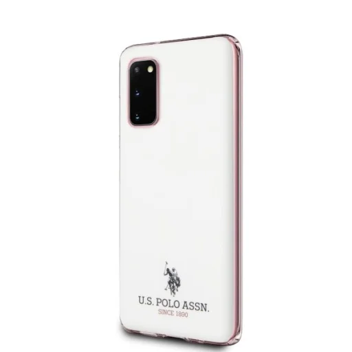 U.S. POLO ASSN. Shiny Collection USHCS62TPUWH tok Samsung S20 fehér - 2
