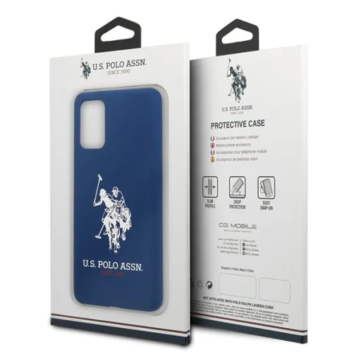 Samsung Galaxy S20+ Plus  U.S. POLO ASSN. Silicone Collection USHCS67SLHRNV tok sötétkék - 8