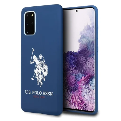 Samsung Galaxy S20+ Plus  U.S. POLO ASSN. Silicone Collection USHCS67SLHRNV tok sötétkék - 1