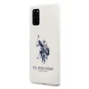 U.S. POLO ASSN. Silicone Collection USHCS67SLHRWH tok Samsung S20+ Plus fehér thumbnail
