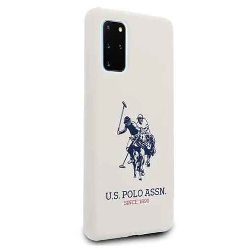 U.S. POLO ASSN. Silicone Collection USHCS67SLHRWH tok Samsung S20+ Plus fehér - 6