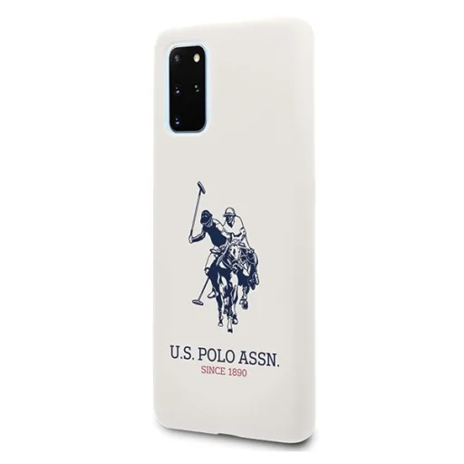 U.S. POLO ASSN. Silicone Collection USHCS67SLHRWH tok Samsung S20+ Plus fehér - 2