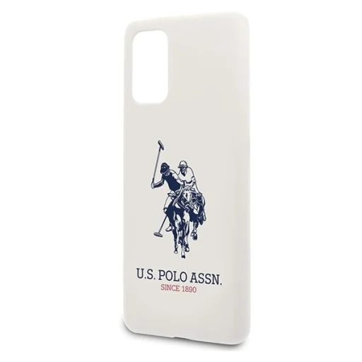 U.S. POLO ASSN. Silicone Collection USHCS67SLHRWH tok Samsung S20+ Plus fehér - 3