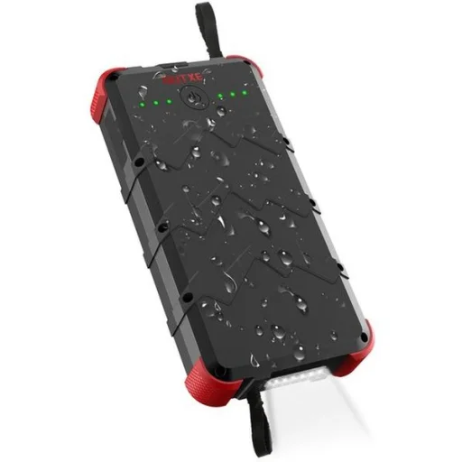 OUTXE W20 vízálló 20000 mAh powerbank vezeték nélküli töltéssel fekete/piros Napelem NÉLKÜL - 2