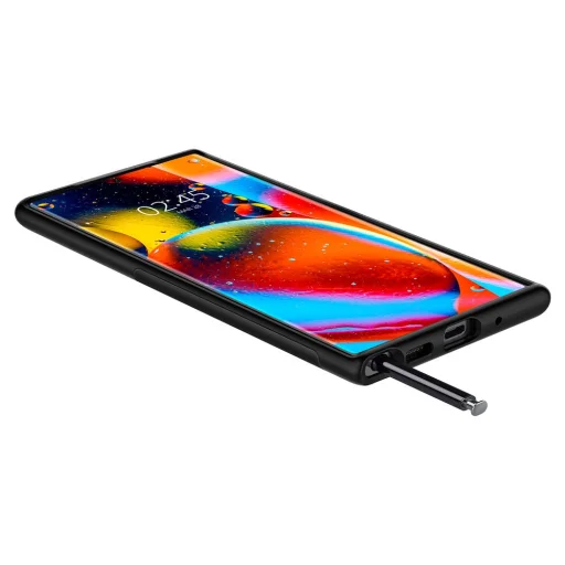 Spigen Slim Armor tok Samsung Note 20 Ultra fekete színben - 8