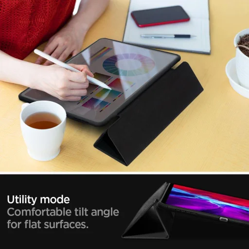 iPad Pro 11 2018/2020 Spigen Rugged armor tok fekete - 16