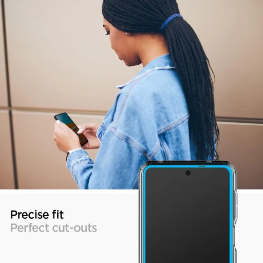 Spigen Glass.Fc kijelzővédő üvegfólia XIAOMI REDMI NOTE 9S / 9 PRO / 9 PRO MAX fekete - 2