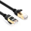 Ugreen Ethernet patchcord kábel RJ45 Cat 7 STP LAN 10Gbps 2m fekete (11269) thumbnail