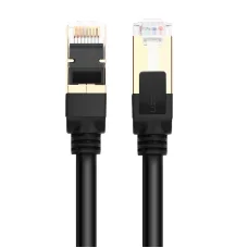 Ugreen Ethernet patchcord kábel RJ45 Cat 7 STP LAN 10Gbps 2m fekete (11269)