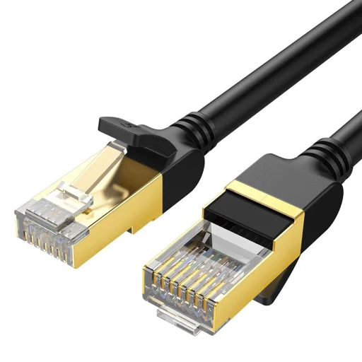 Ugreen Ethernet patchcord kábel RJ45 Cat 7 STP LAN 10Gbps 2m fekete (11269) - 3