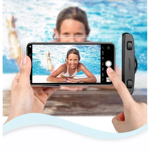 Ugreen vízálló telefontok IPX8 6,5'' fekete (50919 LP186) - 8