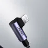 Ugreen MFI Elbow döntött USB Type C - Lightning kábel PD 3A 1,5m szürke (60764 US305) thumbnail