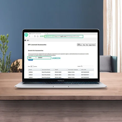 Ugreen MFI Elbow döntött USB Type C - Lightning kábel PD 3A 1,5m szürke (60764 US305) - 8