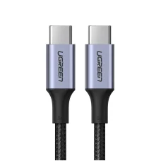Ugreen USB Type-C/ USB Type-C kábel QC 3.0 FCP 480 Mbps gyorstöltéssel 3A 2m szürke (70429 US316)