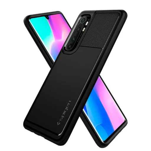 Spigen Rugged armor tok Xiaomi Mi Note 10 Lite matt fekete - 2