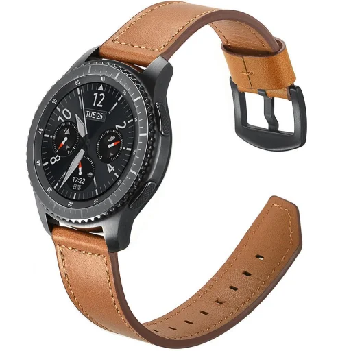 Tech-protect Herms óraszíj Samsung Galaxy Watch 3 41mm Barna - 3
