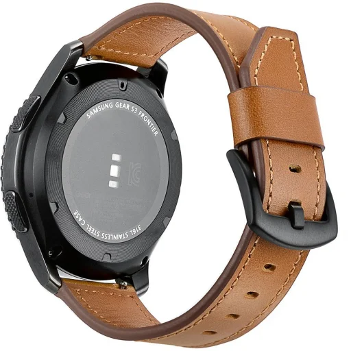 Tech-protect Herms óraszíj Samsung Galaxy Watch 3 41mm Barna - 4
