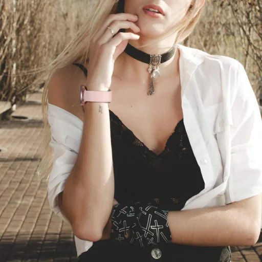 Tech-Protect Iconband Samsung Galaxy Watch 3 41mm Szíj Piros - 5