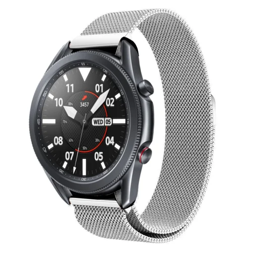 Tech-protect Milaneseband Samsung Galaxy Watch 3 41mm Szíj Szürke - 1