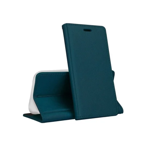 Mágneses fliptok Samsung A21S Zöld színben - 2